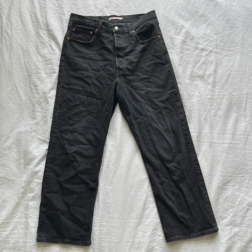 Levi’s Ribcage Straight Ankle Jeans